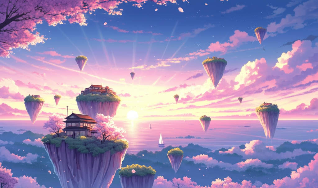 Fantasy sky background